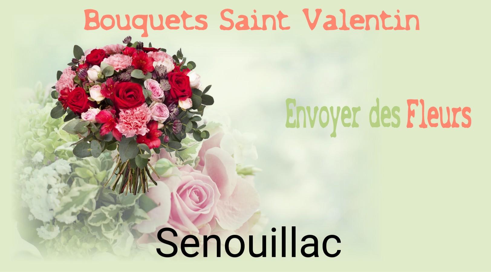 Roses de Saint-Valentin livrées à Senouillac